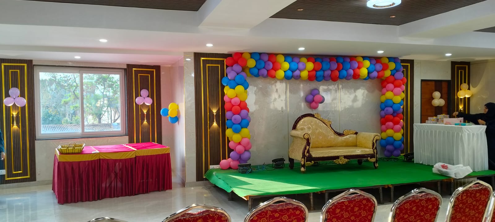 Elegant Decor at RK Convention Hall